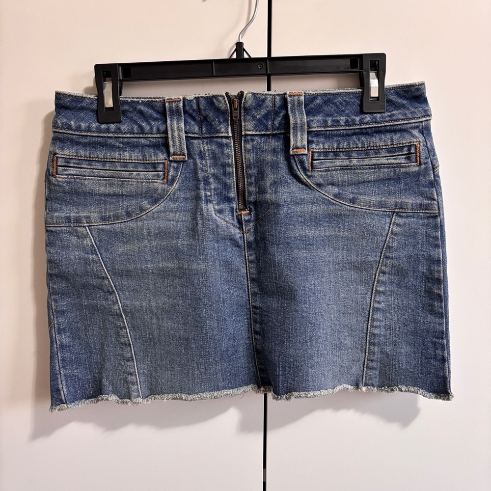 American Eagle Outfitters Blue Denim Mini Skirt